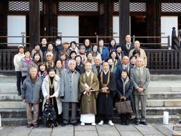 大覚寺の法話の会のメンバー